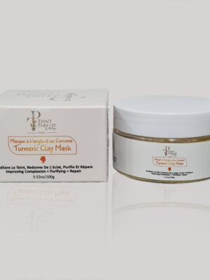 Masque à l'argile et au curcuma