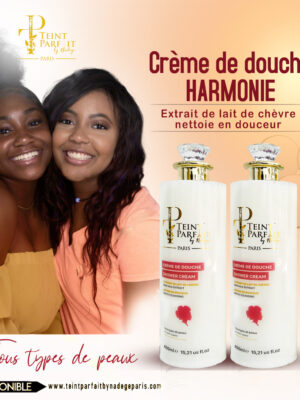 Crème de douche Harmonie à base de l'extrait de lait de chevre