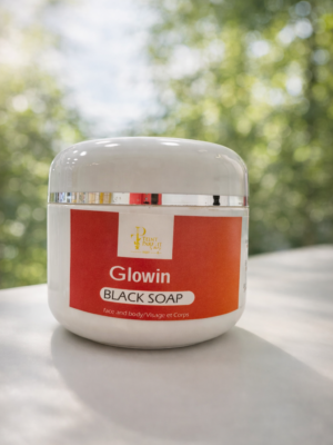 GLOWIN – Savon noir du Nigeria