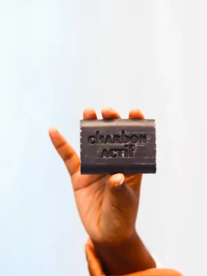 Savon charbon actif