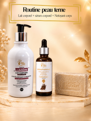 Routine peau terne