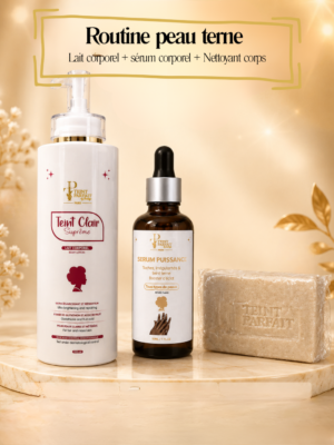 Routine peau terne