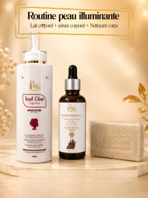 Routine peau terne