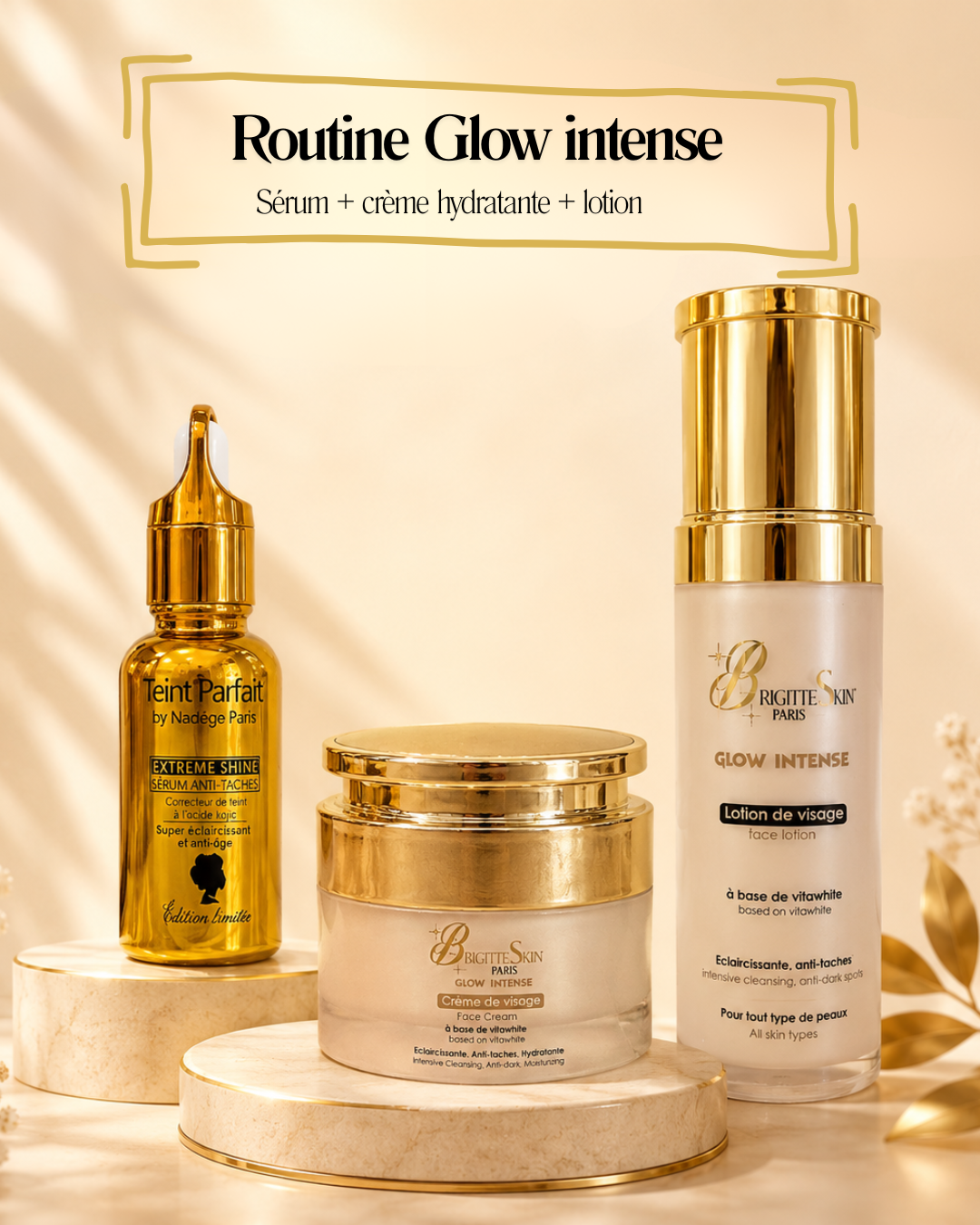 Elegant Beauty Product Set Display-4