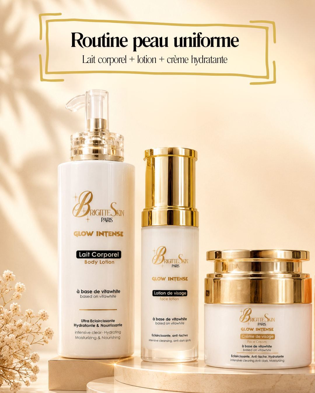 Elegant Beauty Product Set Display-7